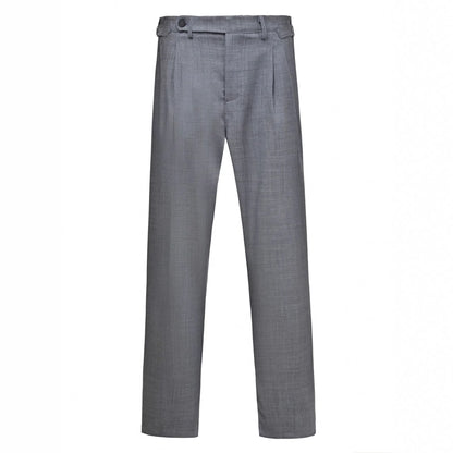 Men's Business Suit Trousers Straight-Leg Pants