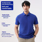 Lapel Work Clothes Short Sleeve T-shirt Men