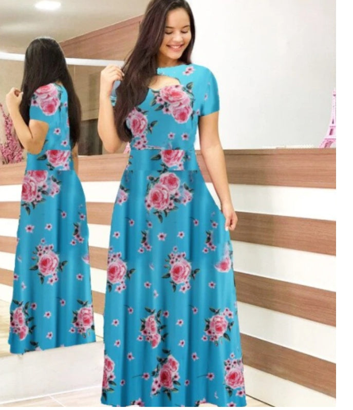 Fashion Fat Women Autumn Dress