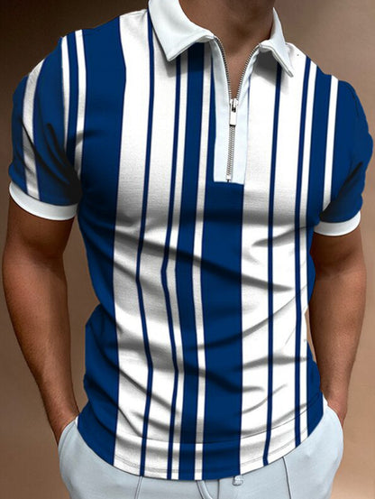 Men's Polo Shirt Men Solid Polo Shirts