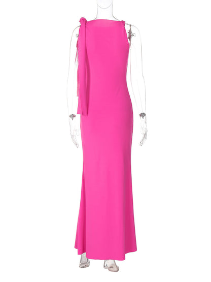 Fashion Slim Sleeveless Dresses for Women