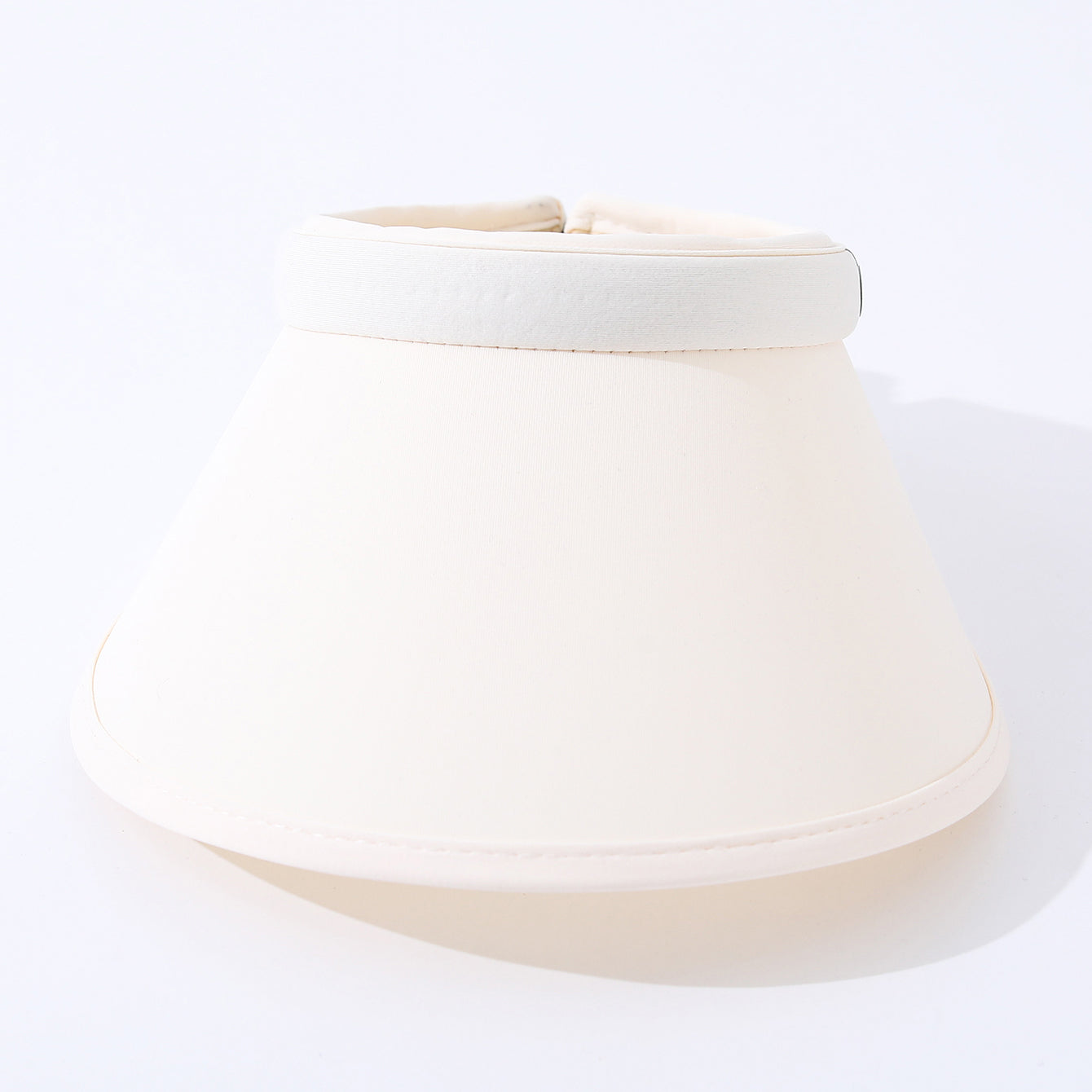 Solid-color Petal-shapedpen-top Sun Hat,