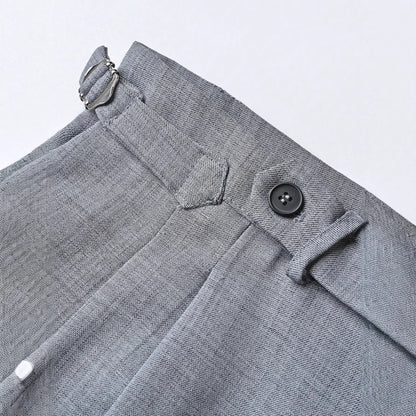 Men's Business Suit Trousers Straight-Leg Pants