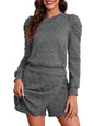 Fisoew Women's 2 Piece Lounge Wear Set Long Sleeve