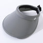 Solid-color Petal-shapedpen-top Sun Hat,