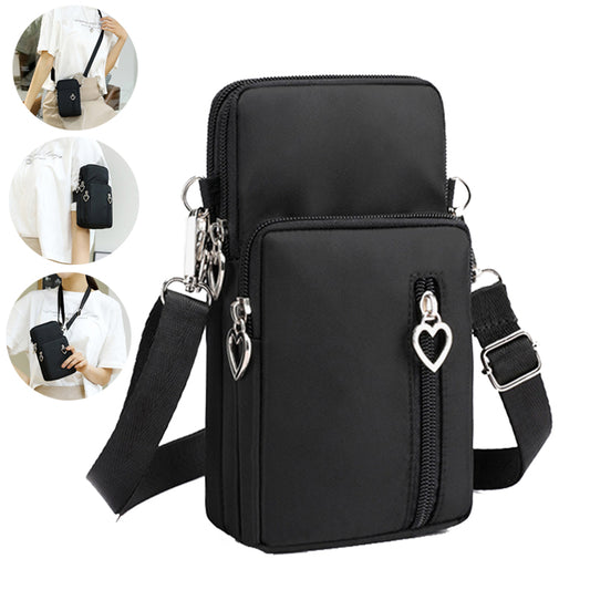 Solid Color Shoulder Bags Women Arm Bag