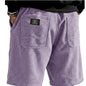 Multi-Pocket Embroidered Drawstring Elastic Waist Casual Shorts