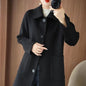 Double Faced Wool Slim Fit Flattering Coat