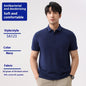 Lapel Work Clothes Short Sleeve T-shirt Men