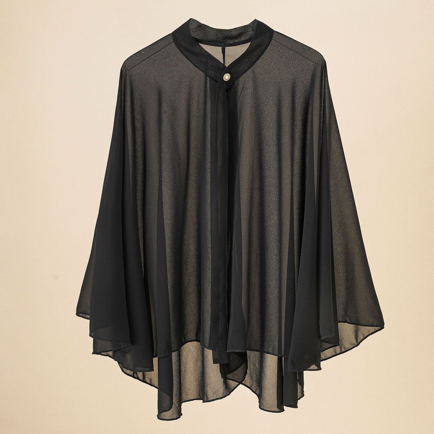 Women's Short Solid-Colored Cardigan Outerwear Sun-Protective Jacket