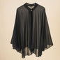 Women's Short Solid-Colored Cardigan Outerwear Sun-Protective Jacket