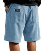 Multi-Pocket Embroidered Drawstring Elastic Waist Casual Shorts