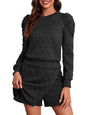 Fisoew Women's 2 Piece Lounge Wear Set Long Sleeve