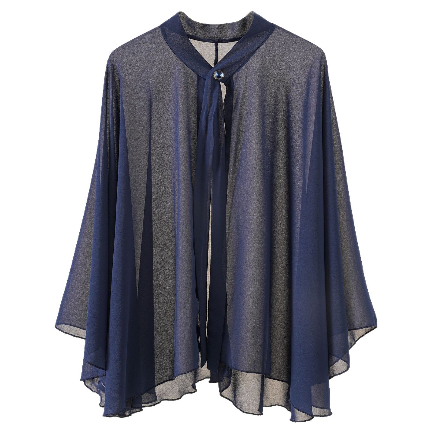 Women's Short Solid-Colored Cardigan Outerwear Sun-Protective Jacket