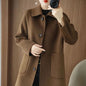 Double Faced Wool Slim Fit Flattering Coat